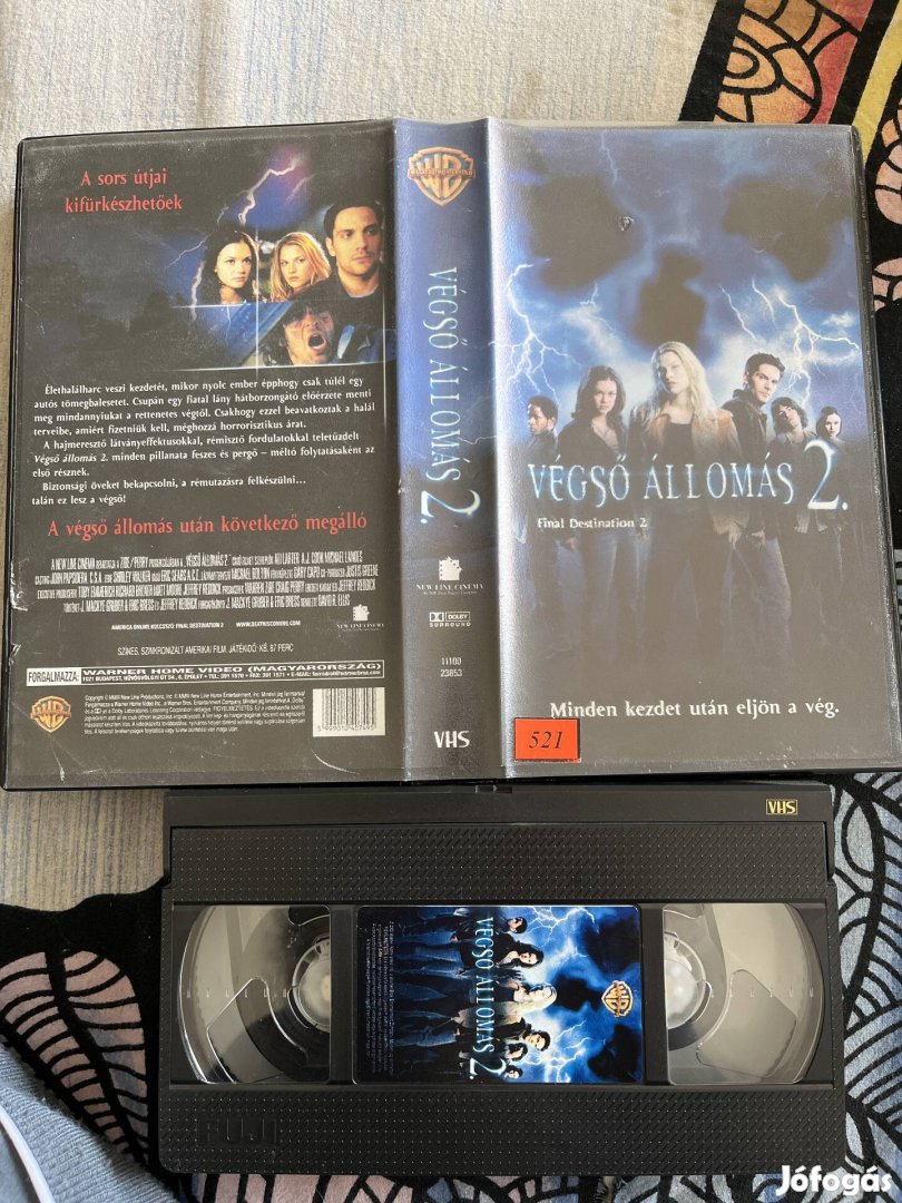 Végső állomás 2 vhs 