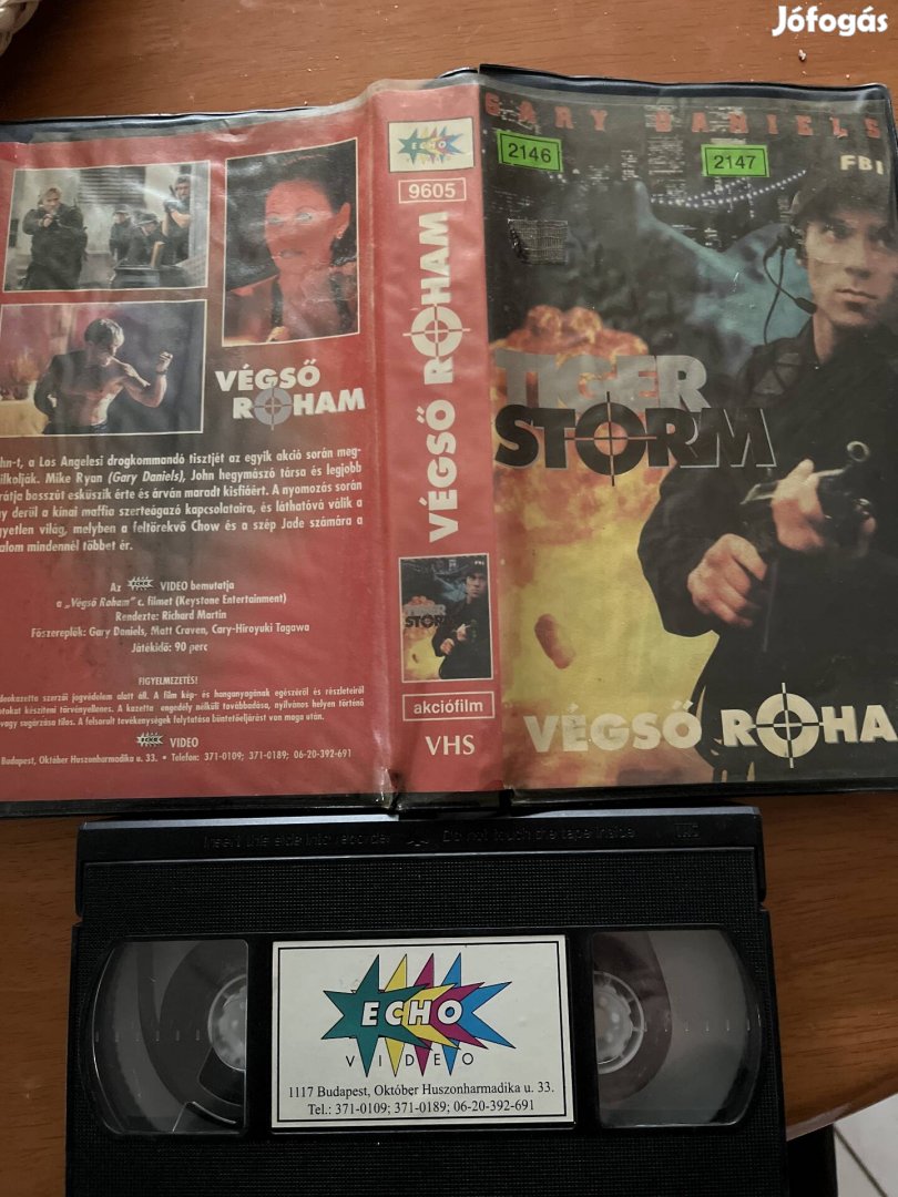 Végső roham vhs