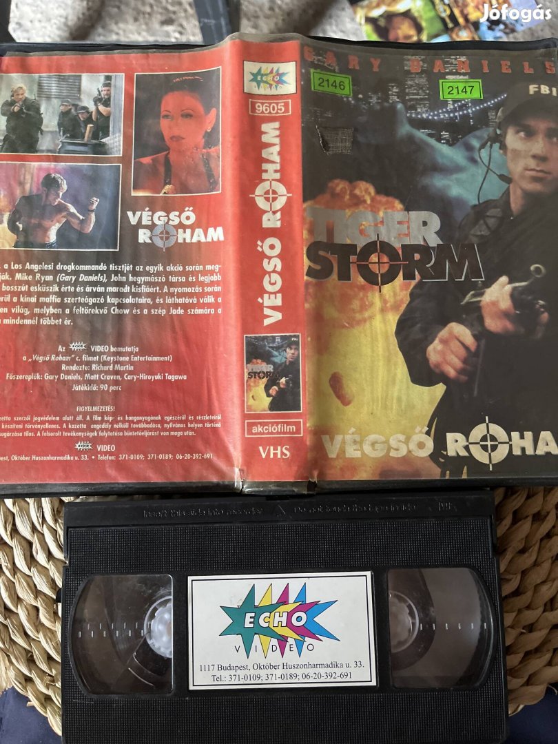 Végső roham vhs