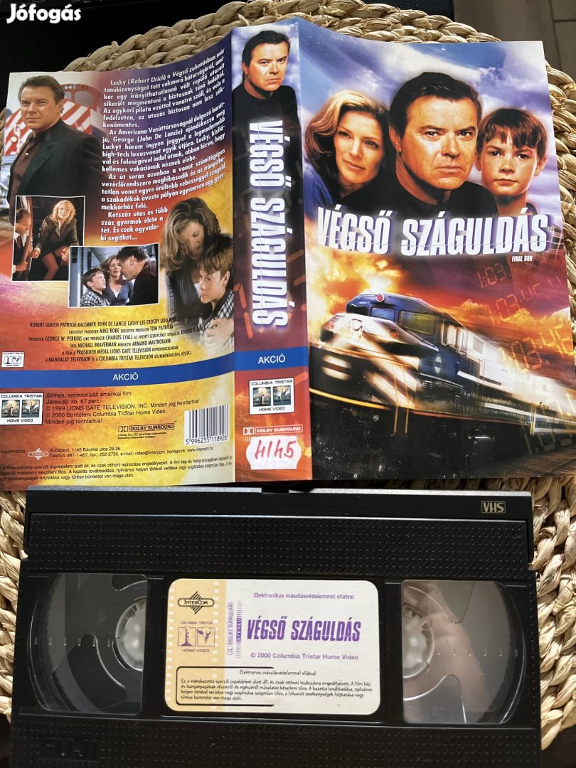 Végső száguldás vhs