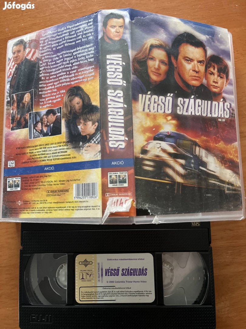 Végső száguldás vhs