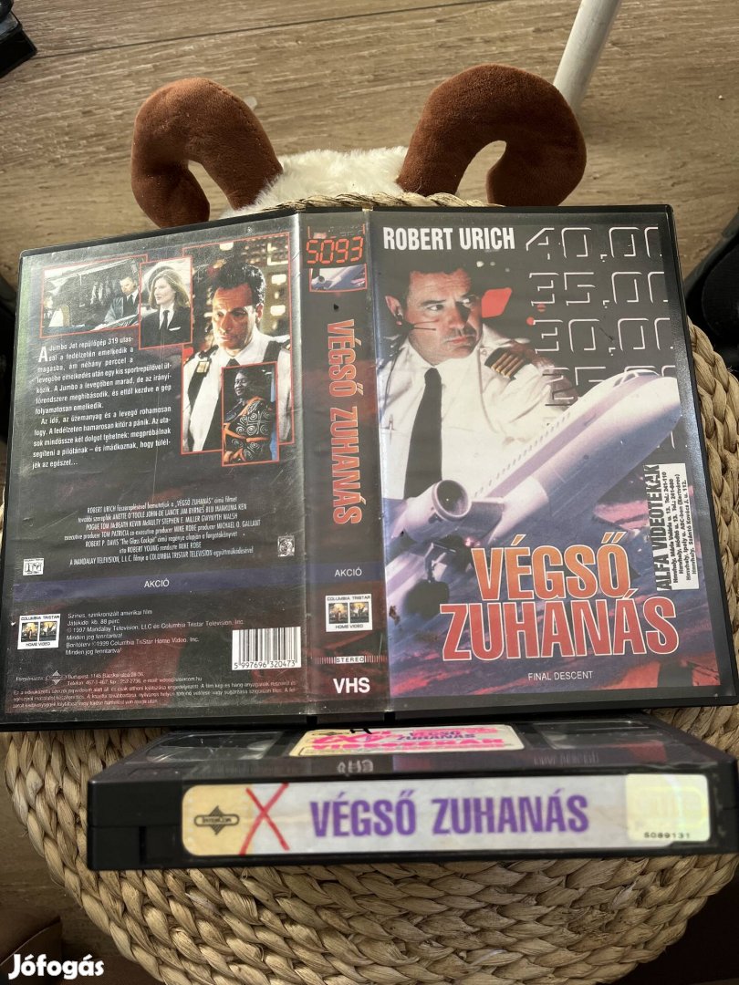 Végső zuhanás vhs m