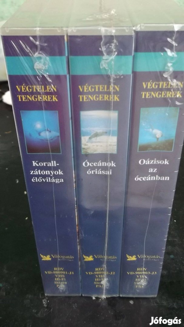 Végtelen tengerek válogatás videókazetta