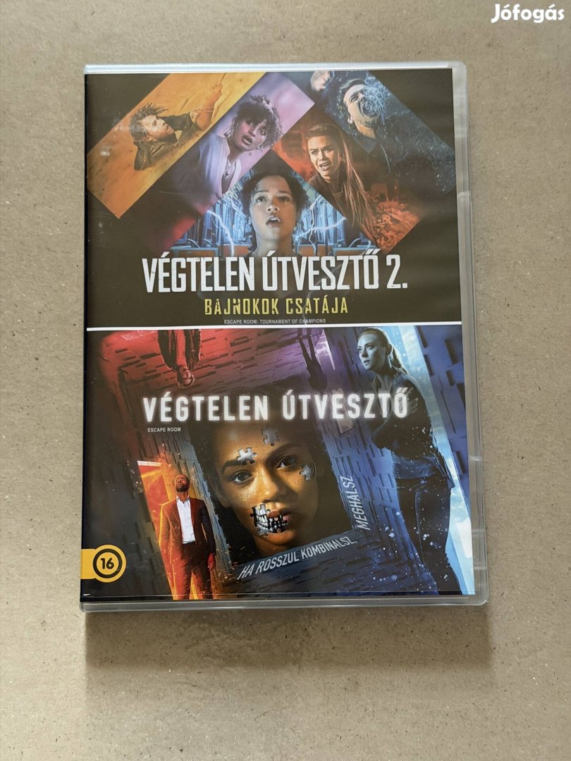 Végtelen útvesztő 1,2rész dvd