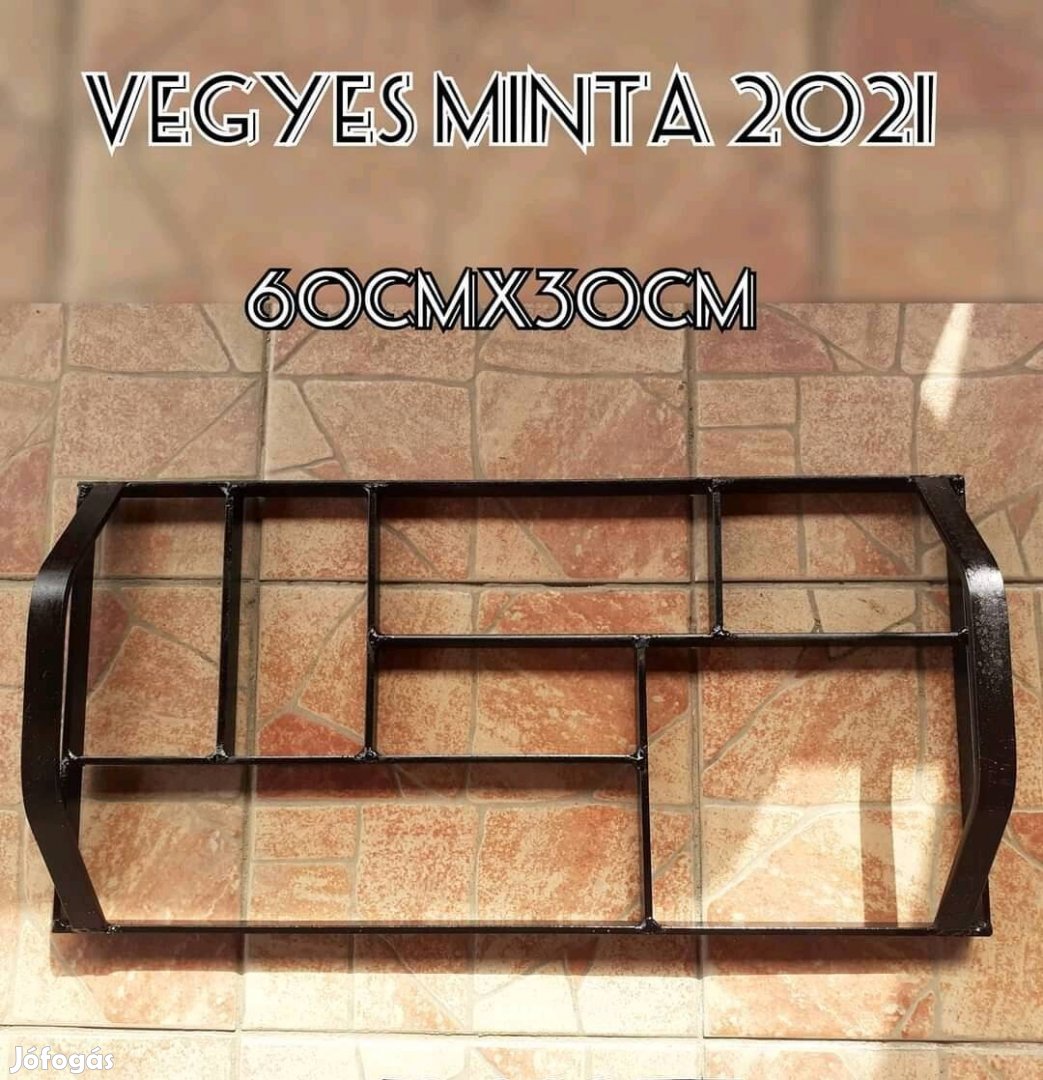 Vegyes 60*30 cm beton mintázó sablon vasból 