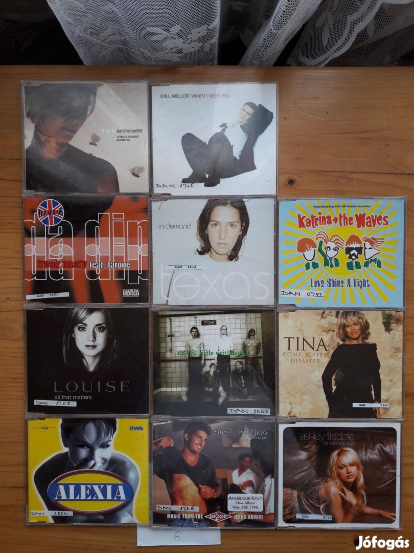Vegyes CD csomag 6. 71db