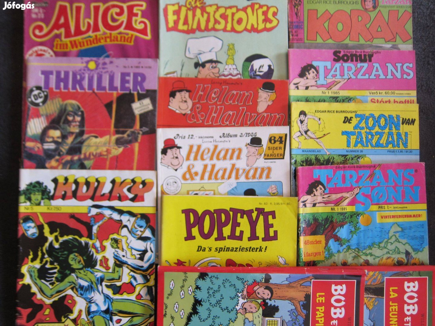 Vegyes Retro - külföldi képregények 13db