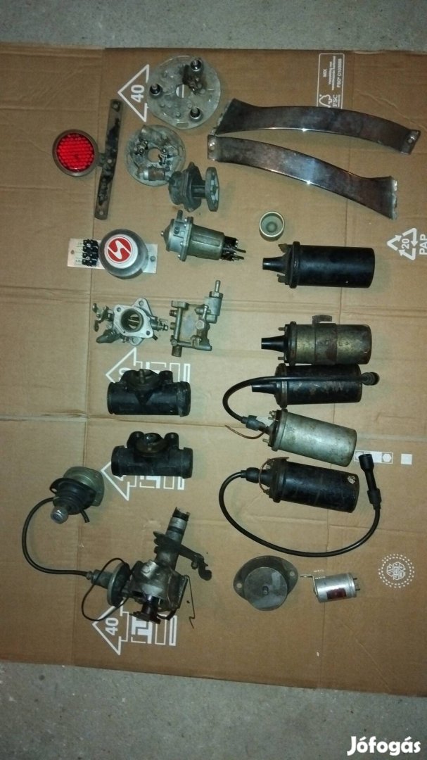 Vegyes Wartburg, Trabant, Lada alkatrészek