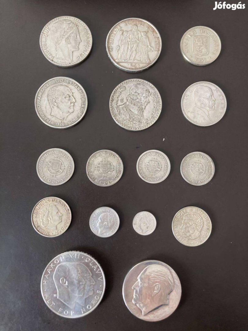 Vegyes ezüst érme pakk 190.4g