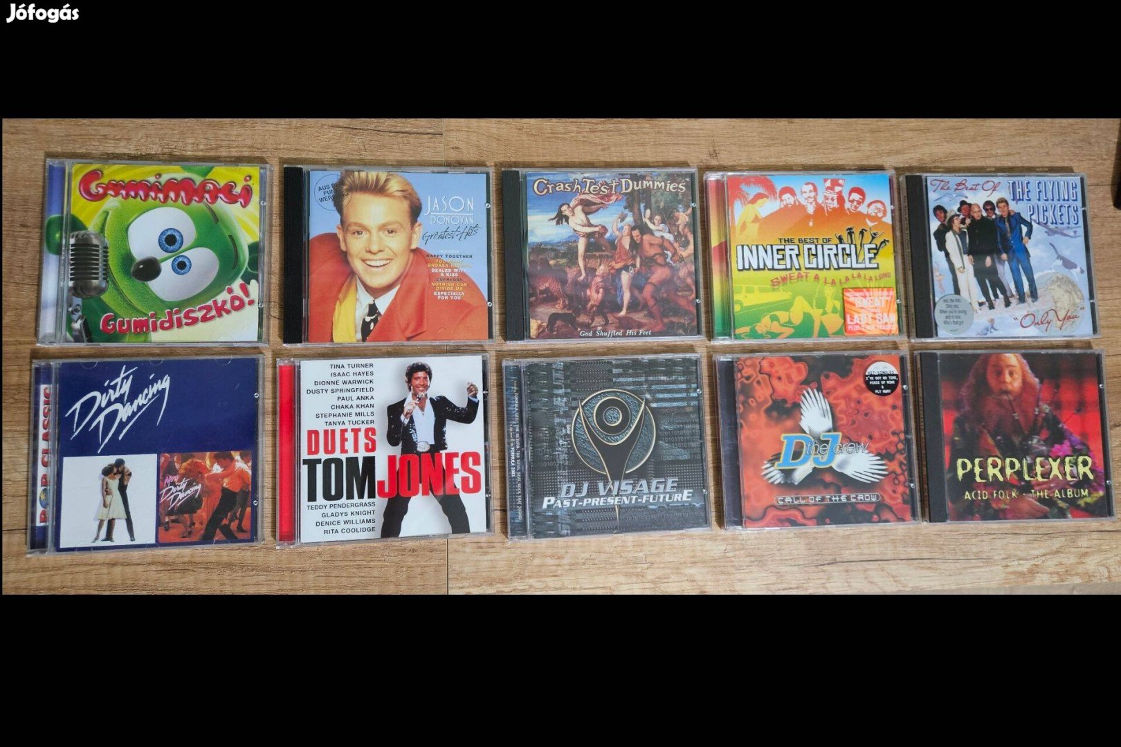 Vegyes könnyűzenei CD-k