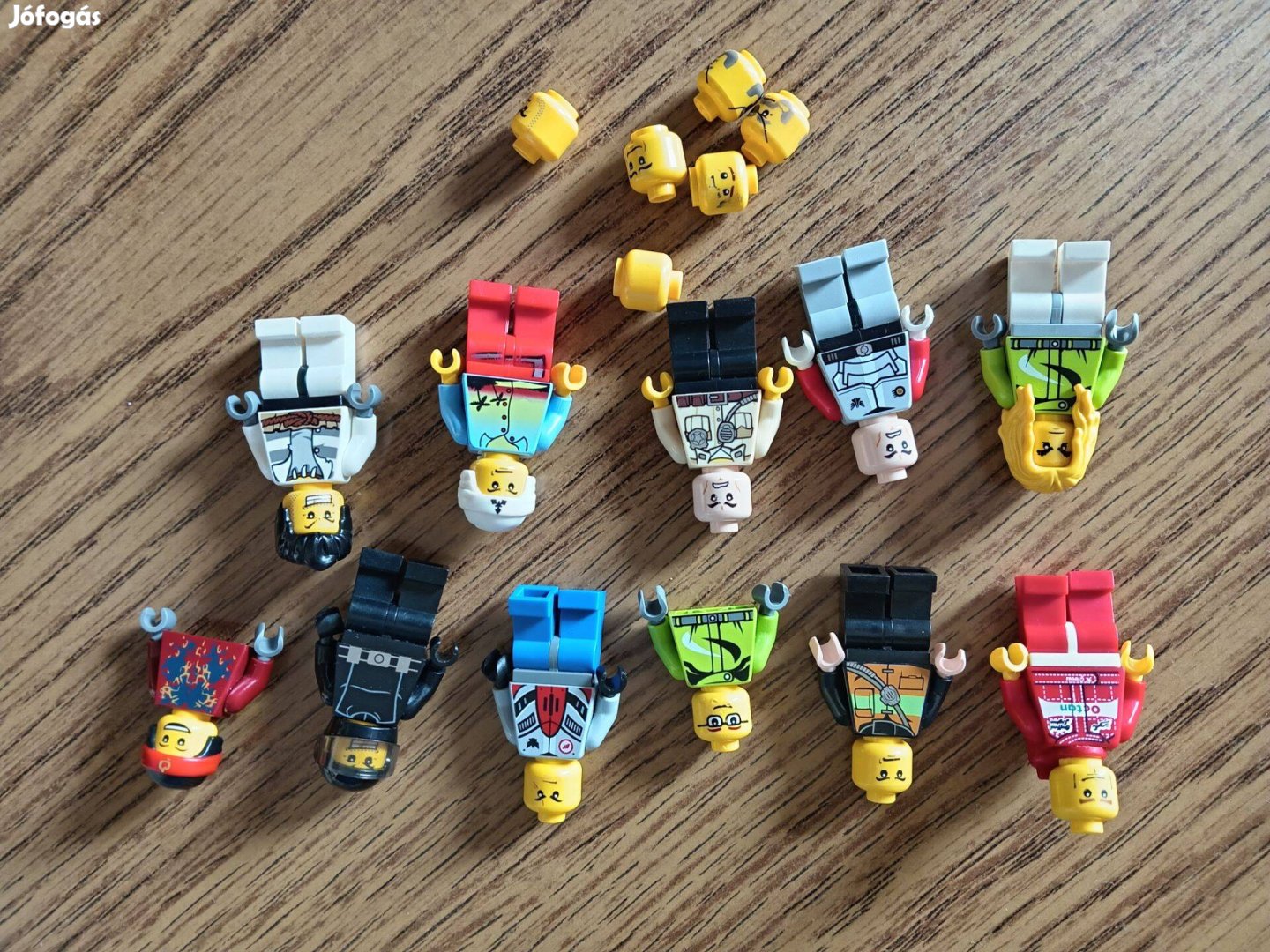 Vegyes lego minifigurák, kétarcúak