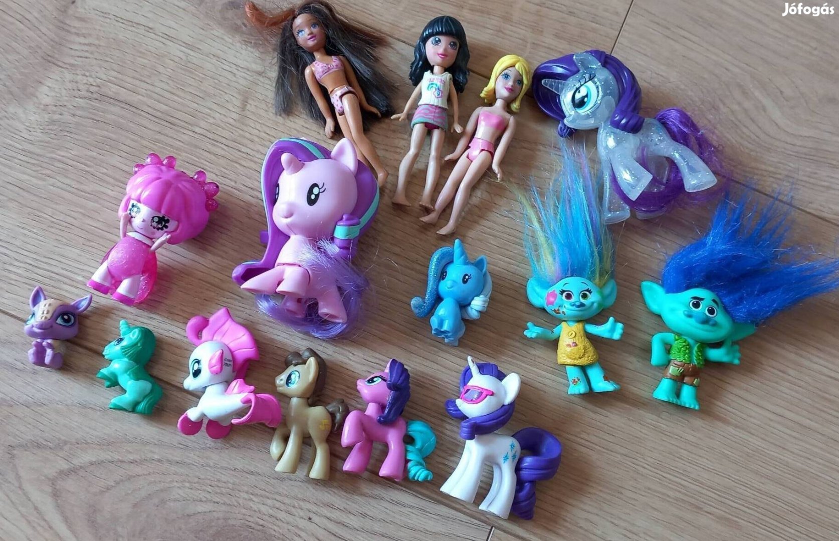 Vegyes póni lány my little pony figura