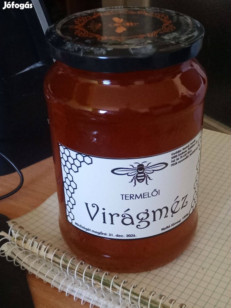 Vegyes virág méz virágméz 1kg 2500ft óbuda