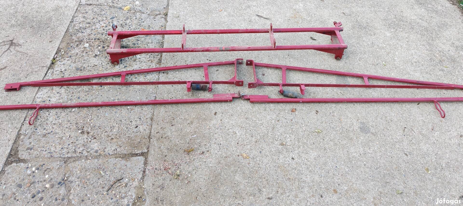 Vegyszerező keret 8m