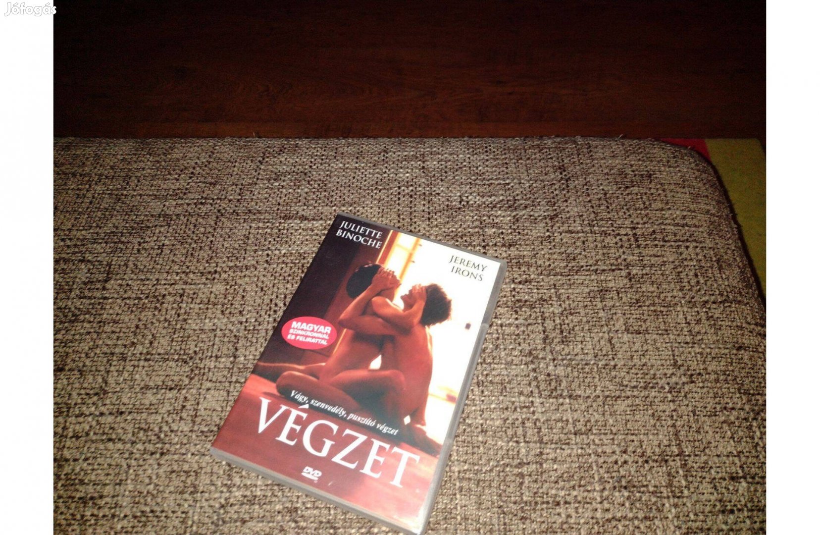 Végzet Jeremy Irons Juliette Binoche filmje DVD lemez