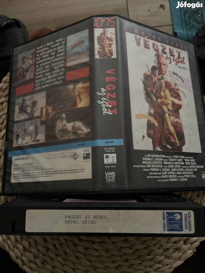 Végzet az égből vhs