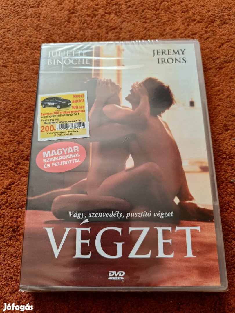 Végzet című dvd film eladó. Új, bontatlan