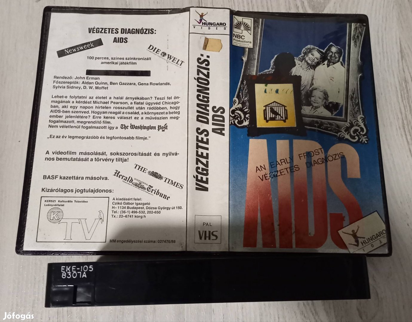 Végzetes diagnózis - hungarovideo vhs