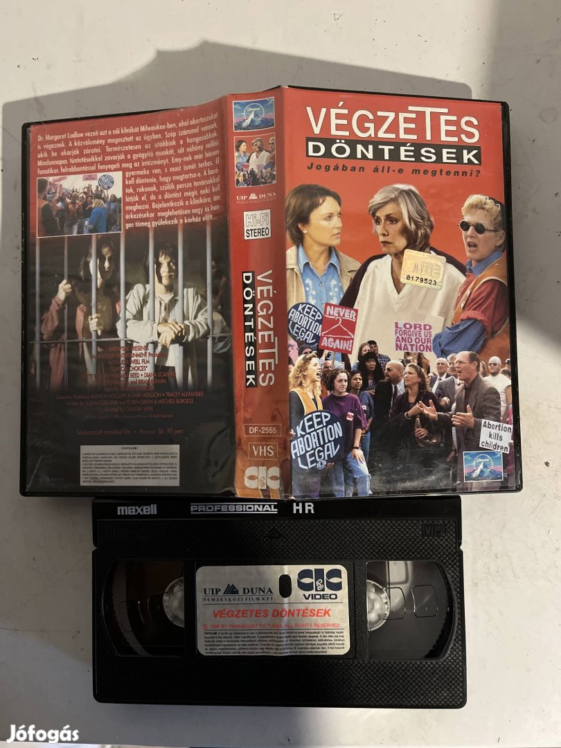 Végzetes döntések vhs