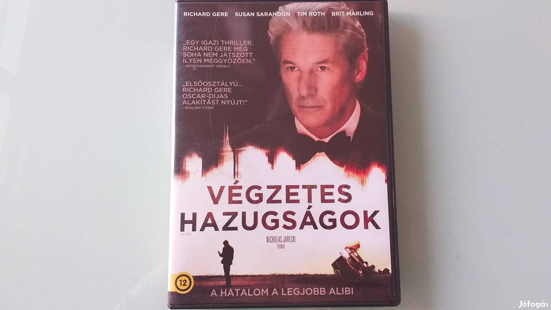 Végzetes hazugságok krimi DVD film-Richard Gere