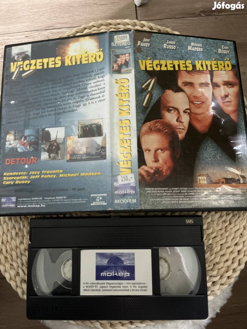 Végzetes kitérő vhs film