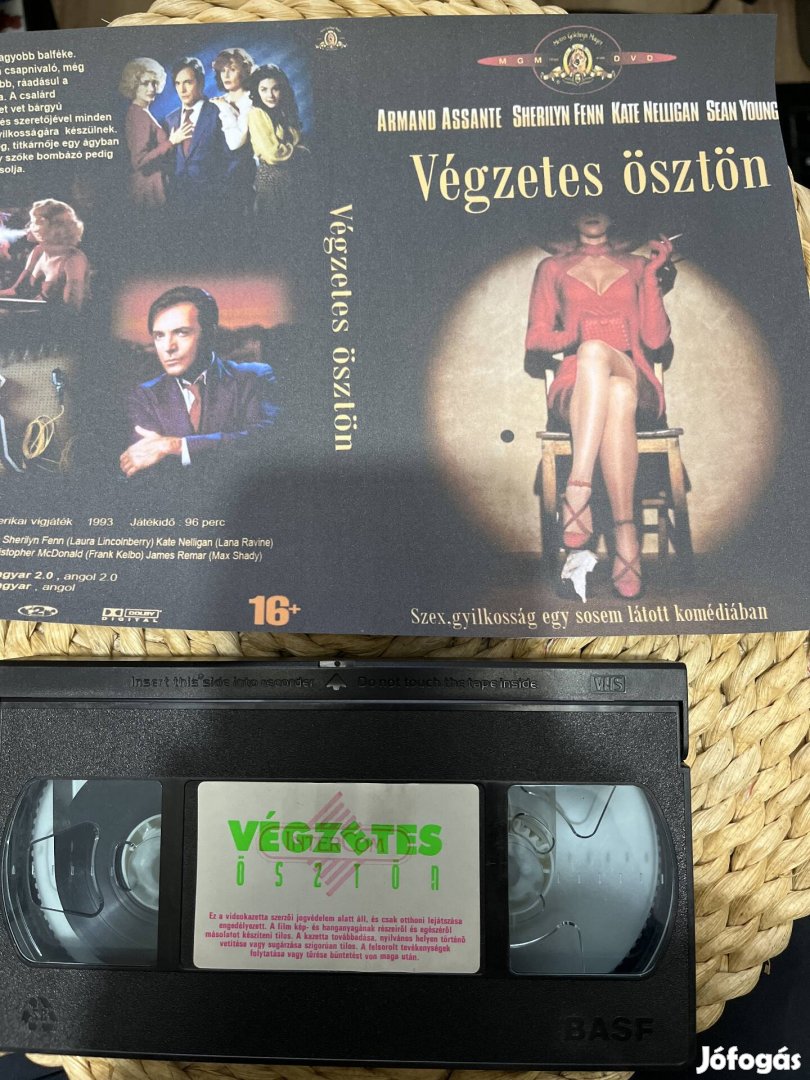 Végzetes ösztön vhs m