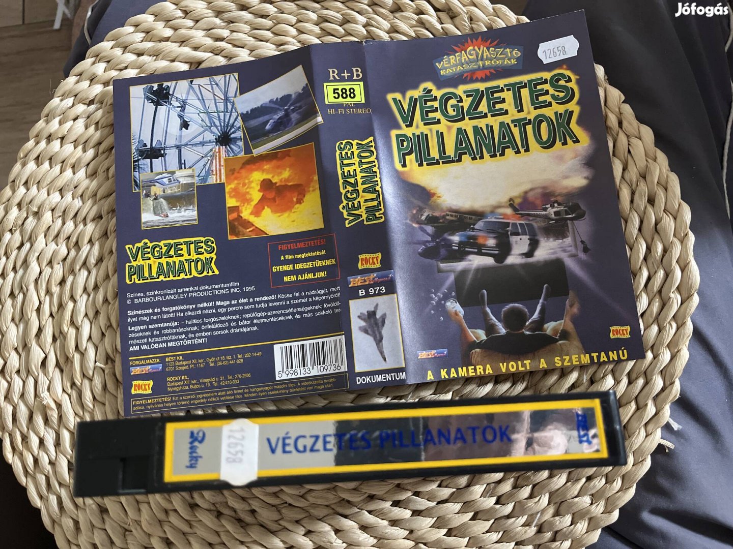 Végzetes pillanatok vhs