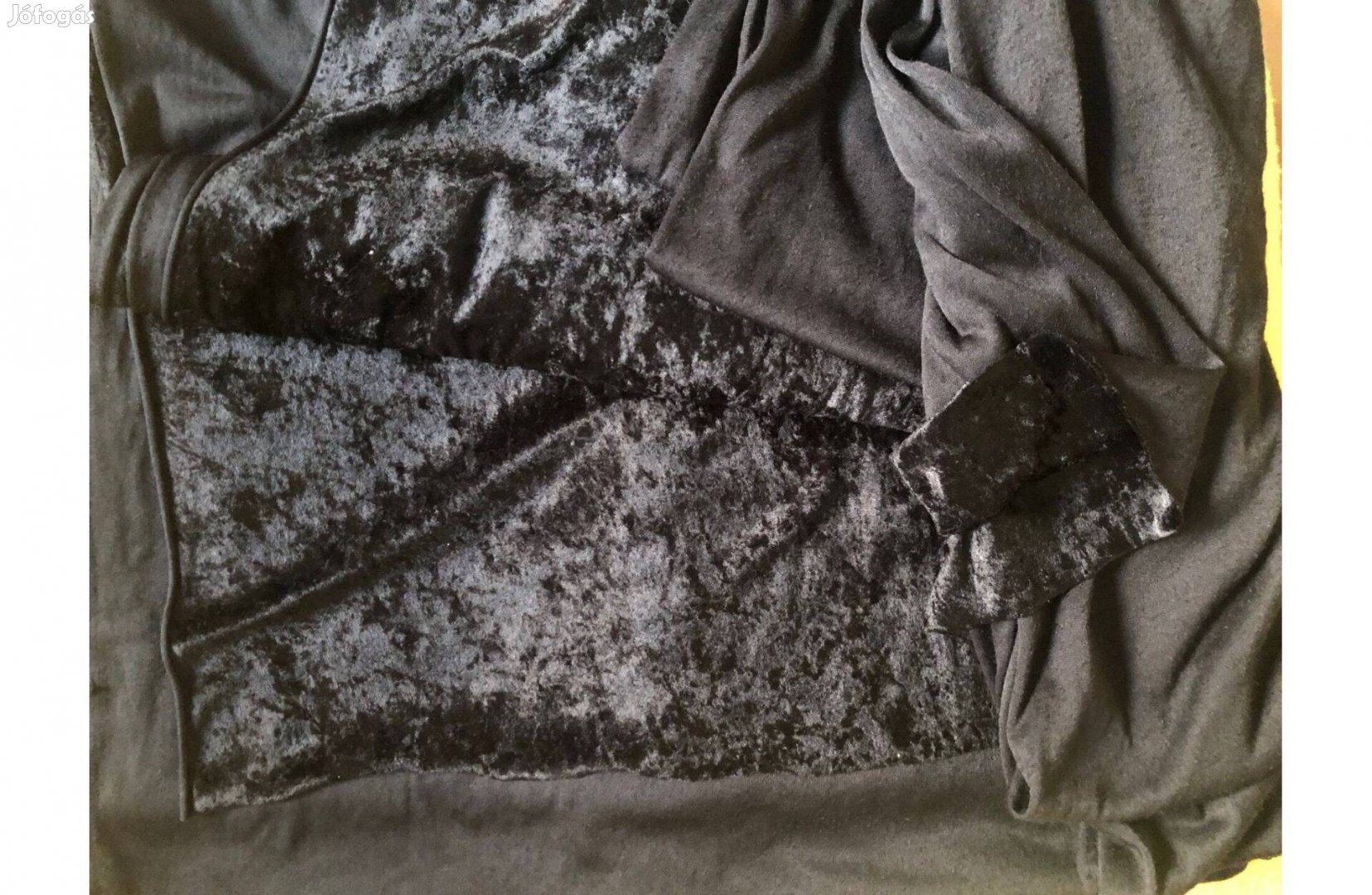 Vékony selyem bársony méteráru 3m