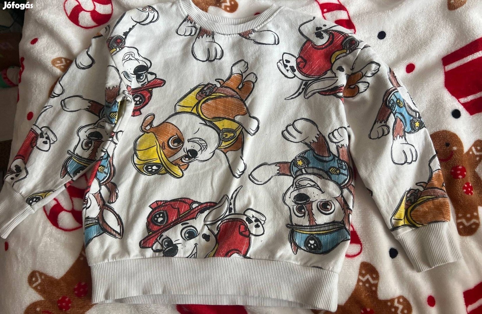 Vékonyabb fiú pulcsi Mancs őrjárat 110