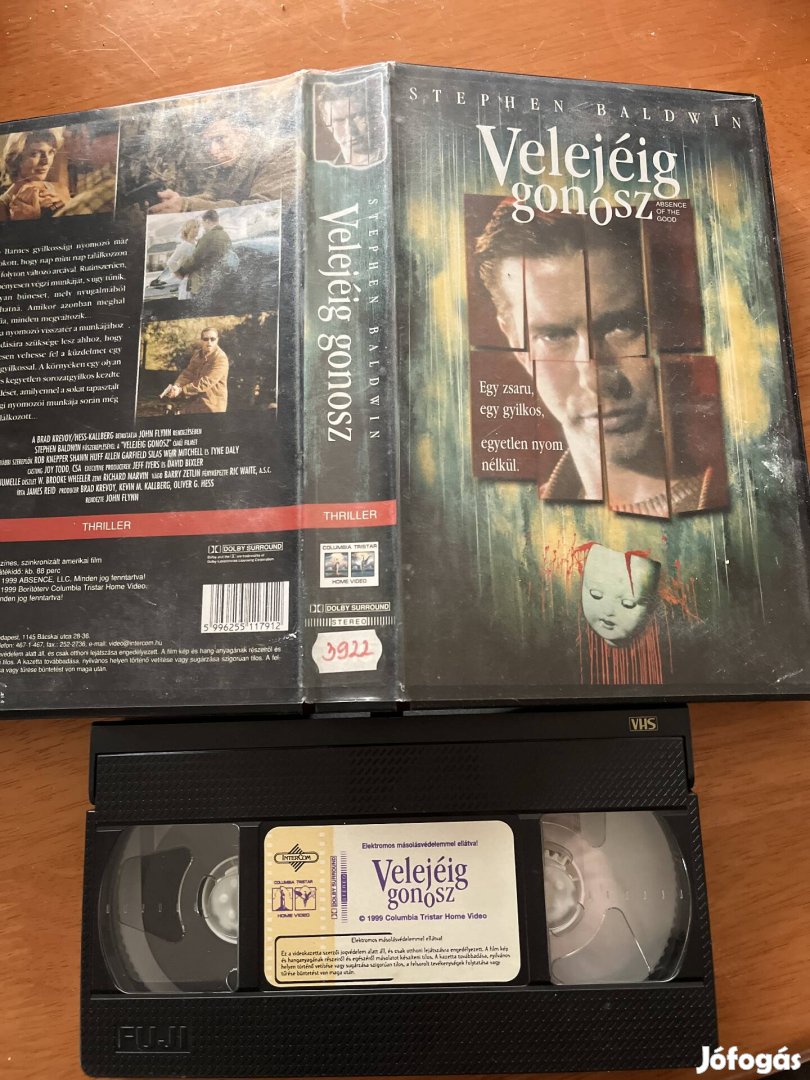 Velejéig gonosz vhs