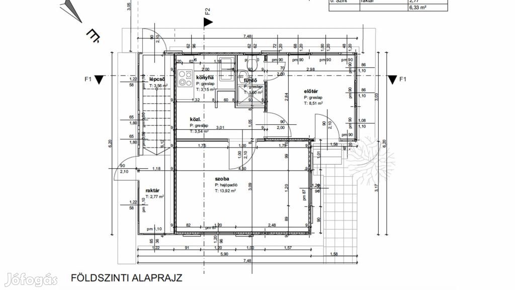 Velence, Számozott utca, 34 m2-es, üdülő, 1 szobás, felújítandó