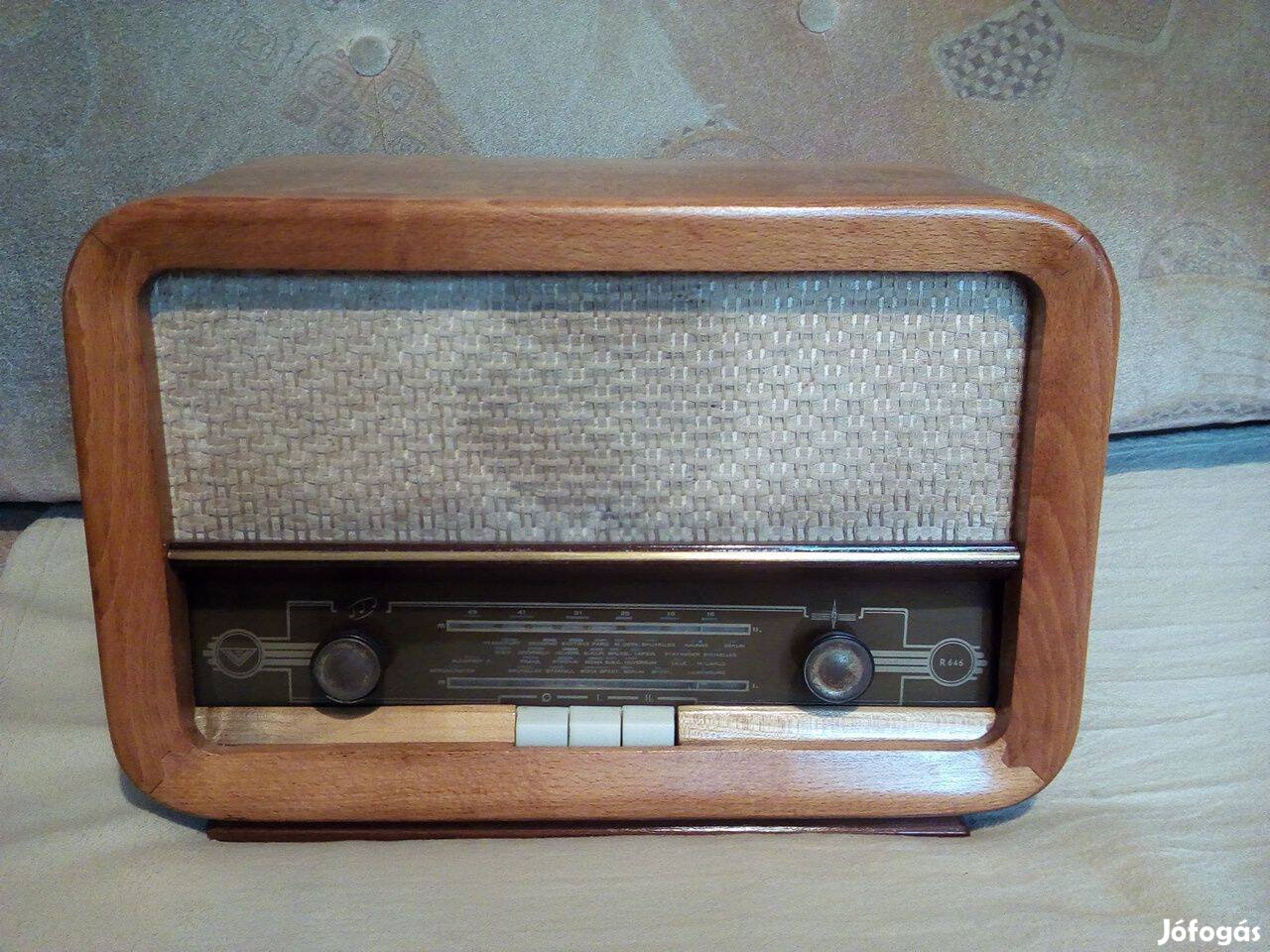 Velence retró rádió