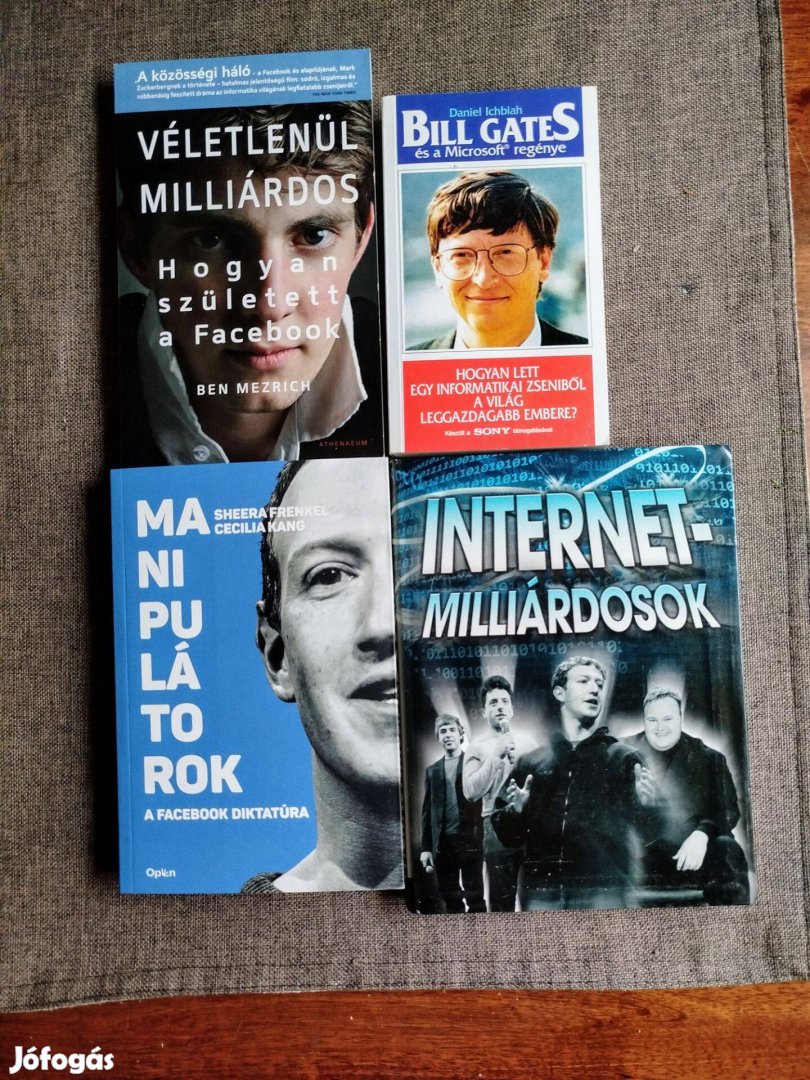 Véletlenül Milliárdos vagy INTERNET Milliárdosok Sok Mást