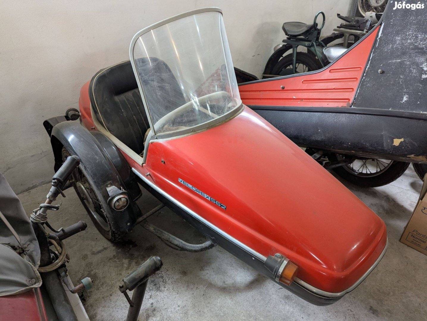 Velorex 562 oldalkocsi JAWA