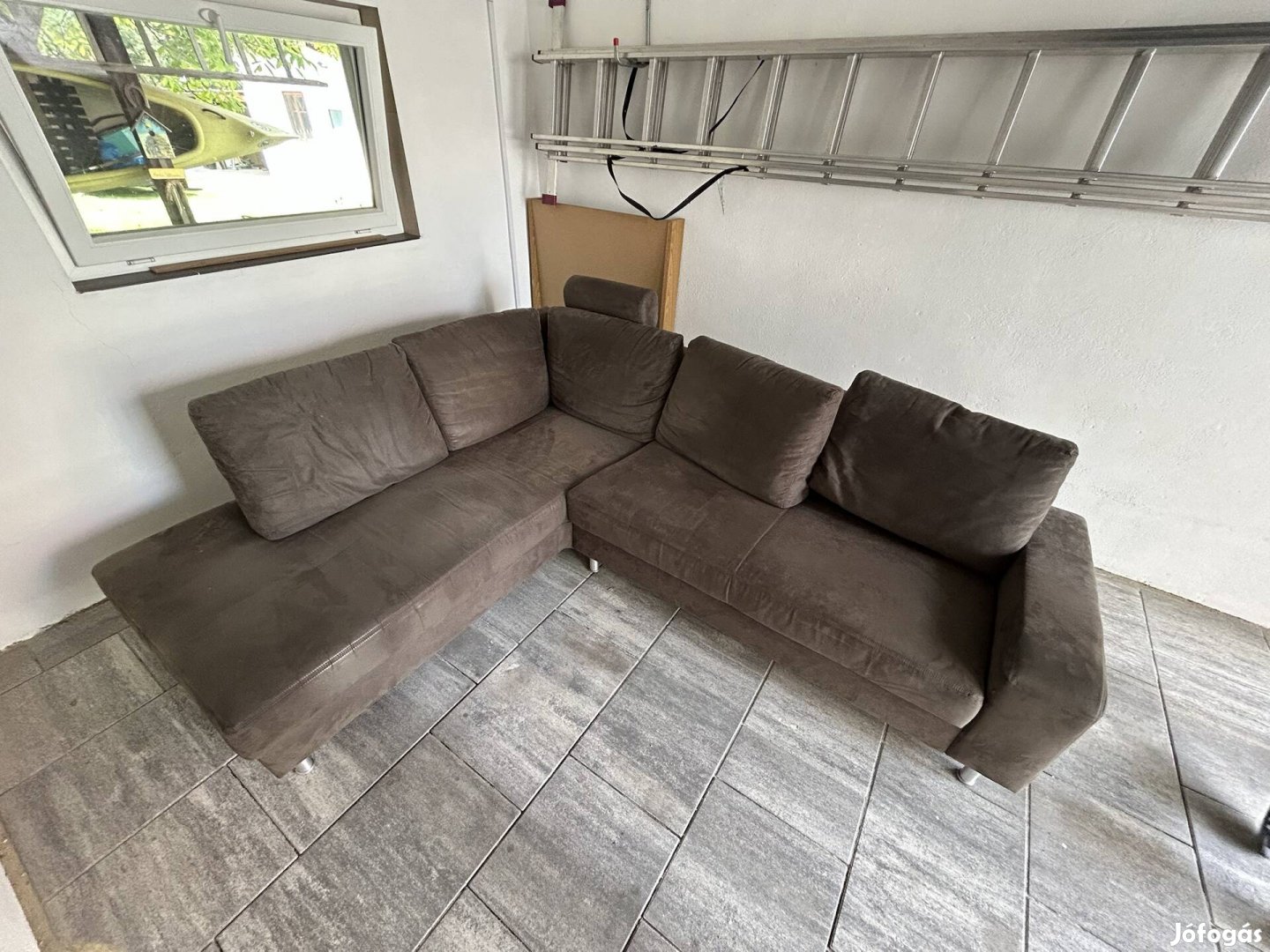 Velúr bőr kanapé