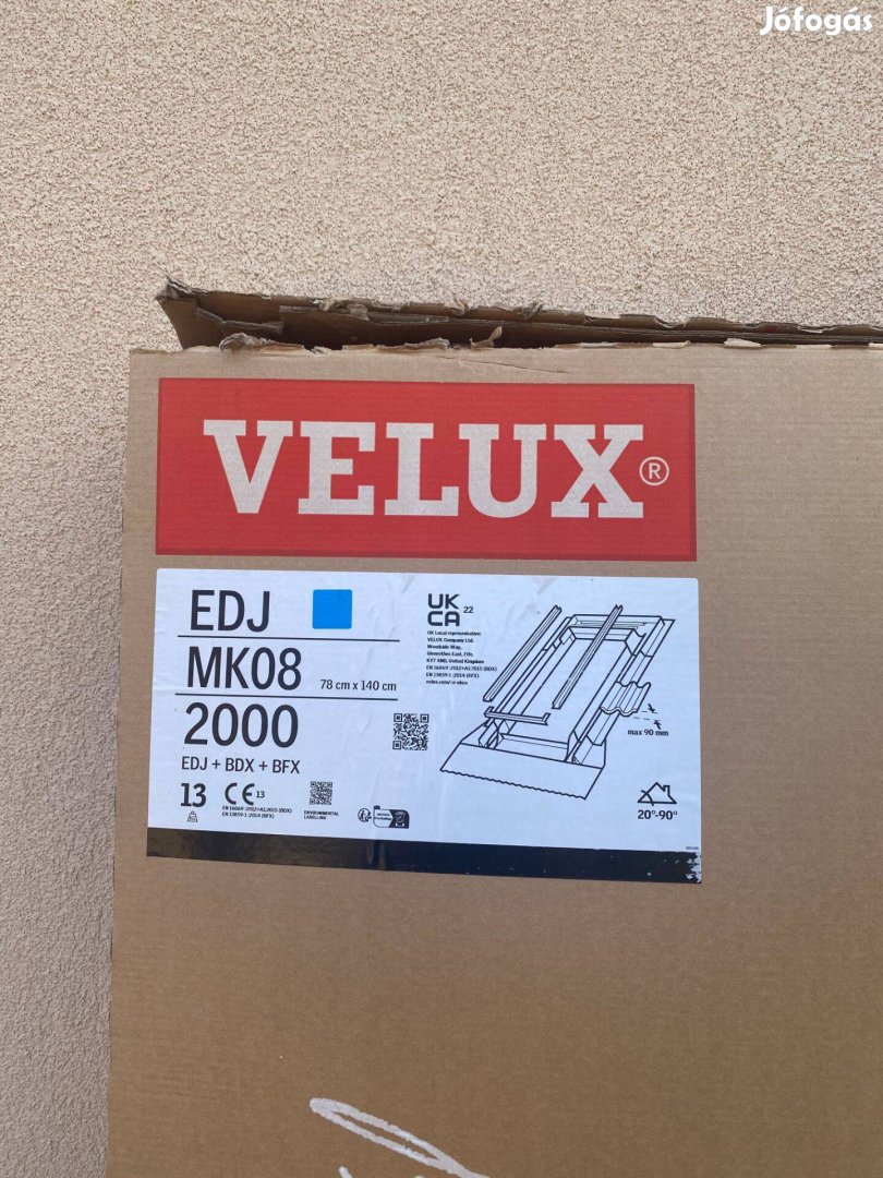 Velux Edj süllyesztő beépítő készlet tetőtéri ablakhoz