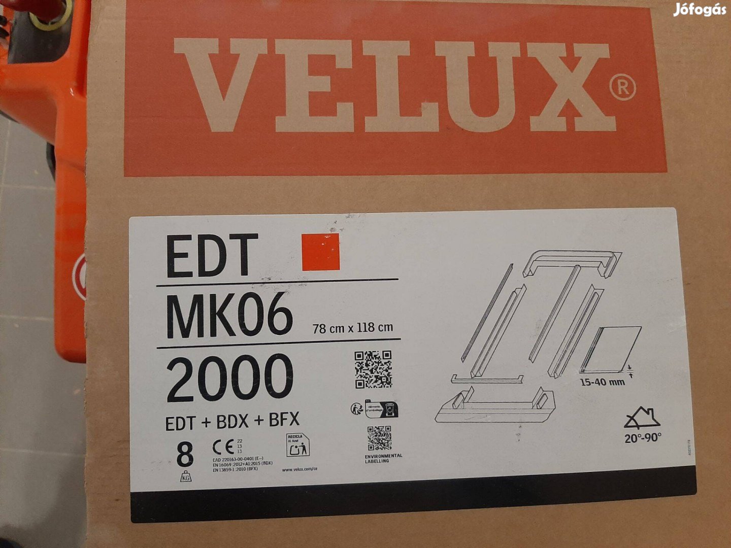 Velux beépítő készlet 78X118