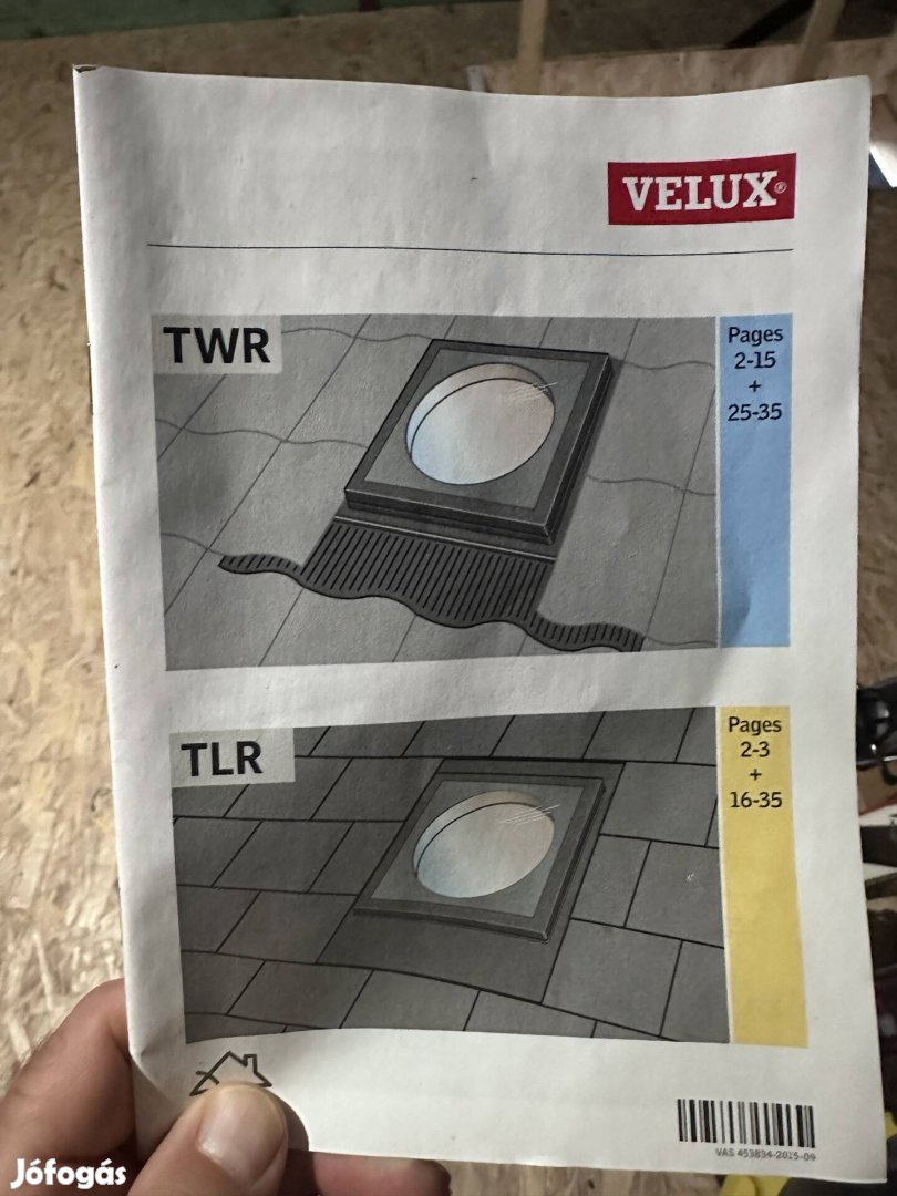 Velux fénycsatorna 