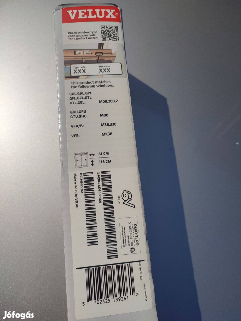 Velux fényzáró roló