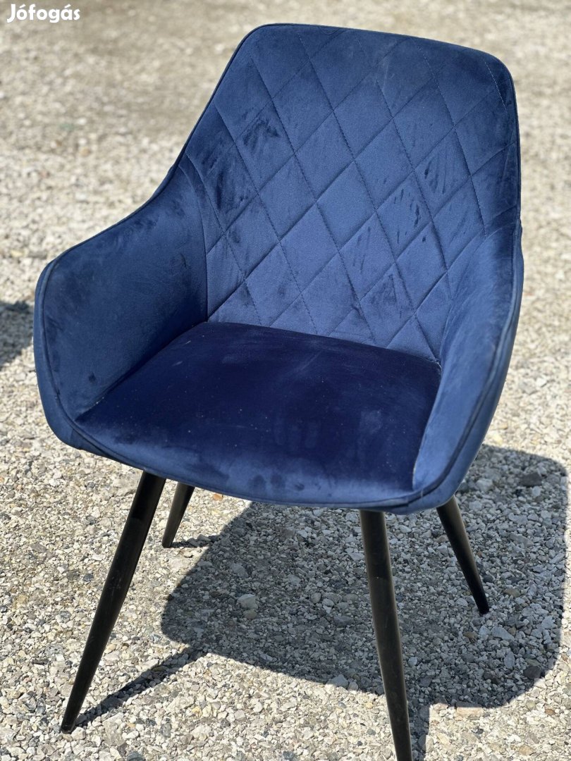 Velvet modern szék