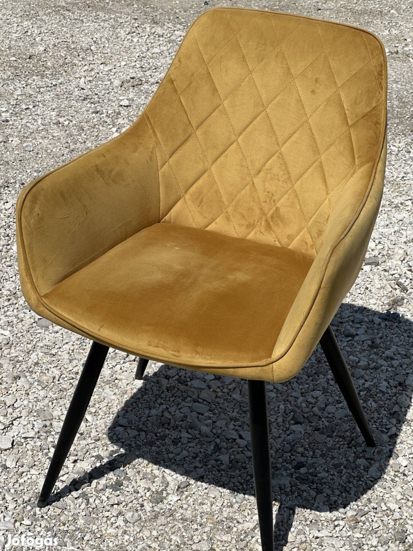 Velvet modern szék