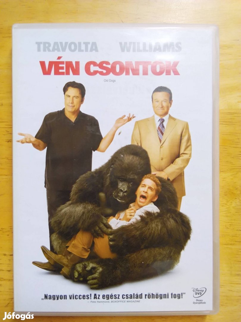 Vén csontok dvd John Travolta - Robin Williams 