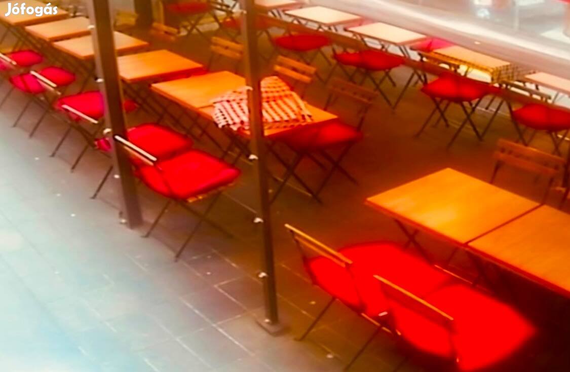 Vendéglátó teraszra való székek párnákkal csak 50ezer forintért!!!