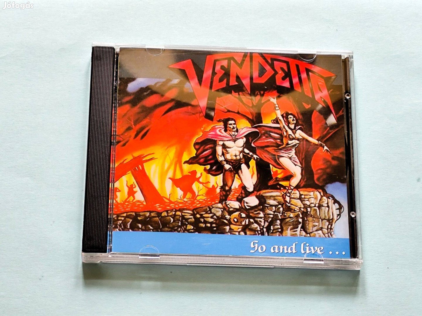 Vendetta - Go And Live. Stay And Die CD Thrash, Speed Metal
