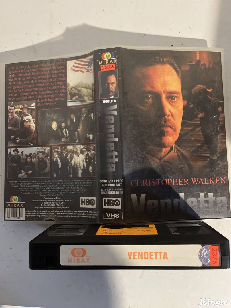 Vendetta vhs 