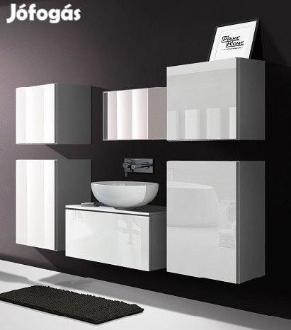 Venezia Alius A19 fürdőszobabútor szett + mosdókagyló + szifon (fénye