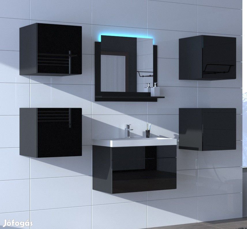 Venezia Alius A20 fürdőszobabútor szett + mosdókagyló + szifon (fénye