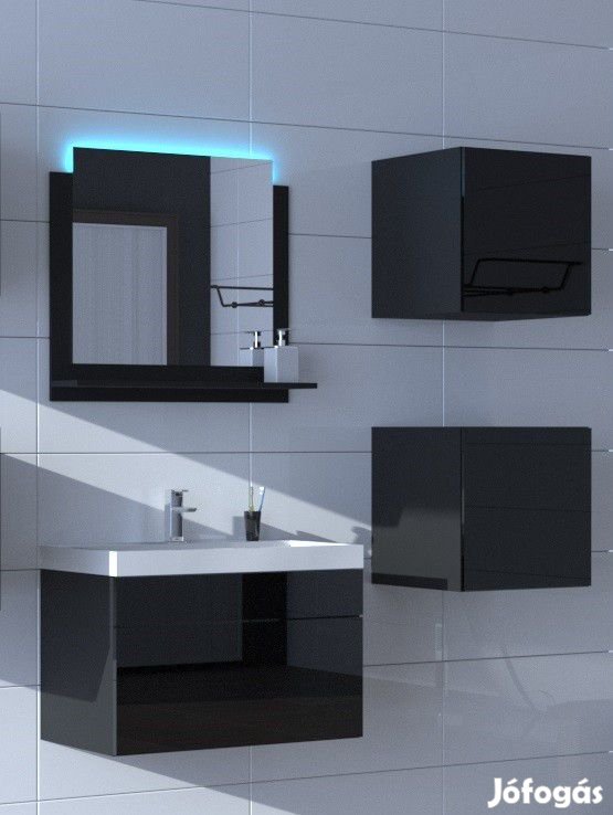 Venezia Alius A21 fürdőszobabútor szett + mosdókagyló + szifon (fénye