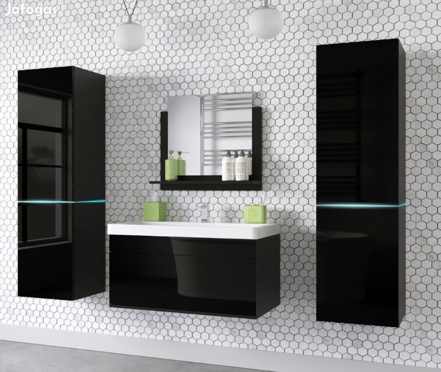 Venezia Alius A31 fürdőszobabútor szett + mosdókagyló + szifon (magas