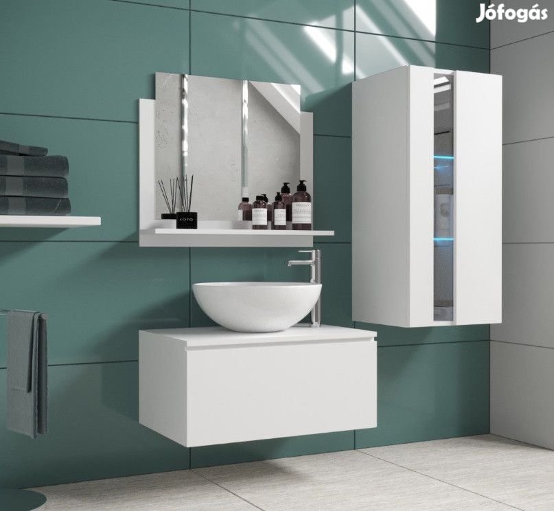Venezia Alius A34 fürdőszobabútor szett + mosdókagyló + szifon (matt